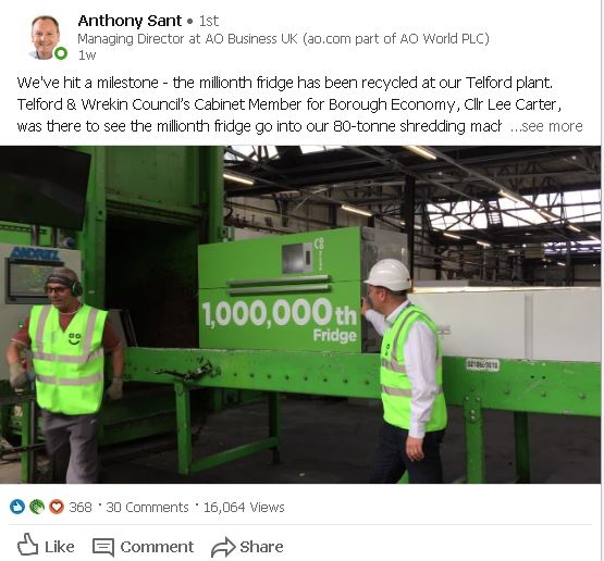 1000000th fridge